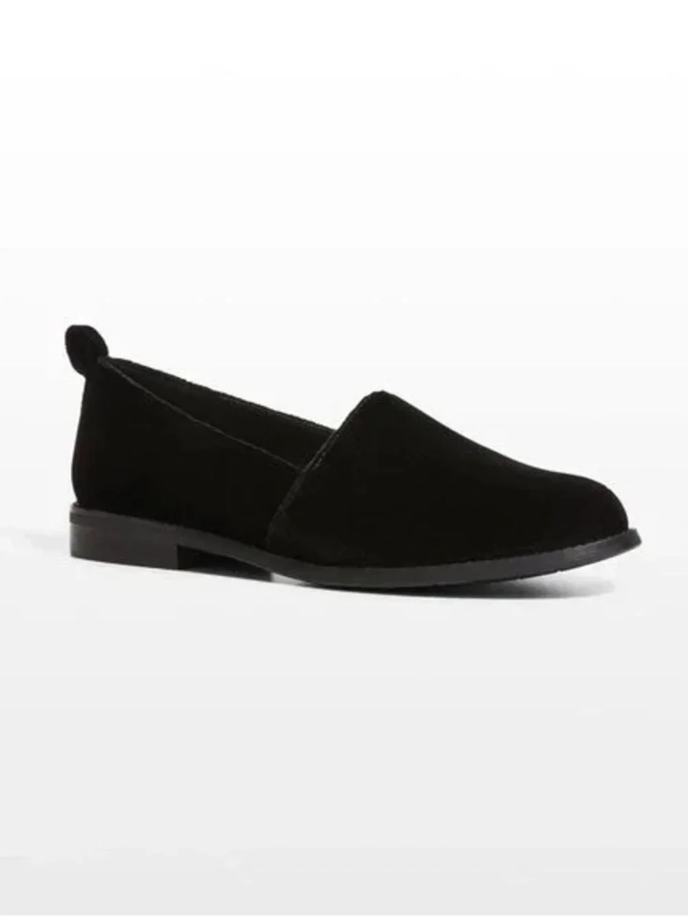 Eileen Fisher Demi 3 Flats Black Velvet Size 7